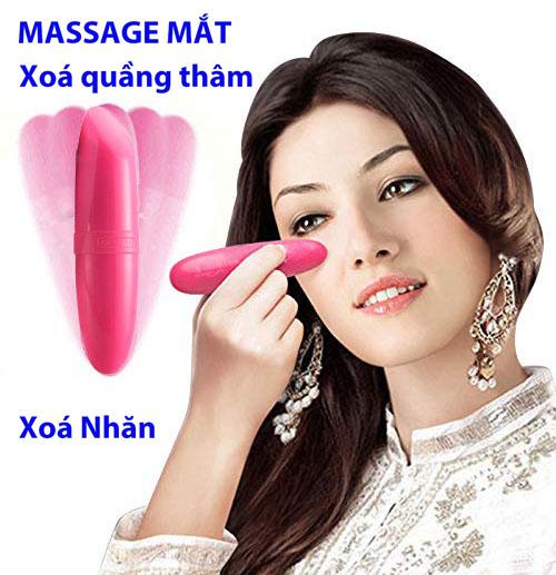Máy Massage Xóa Bọng Mắt Mini Zung Mát - Mạnh - Loại Tốt Giá Rẻ (Xả Kho Hàng) (Hàng Chính Hãng)