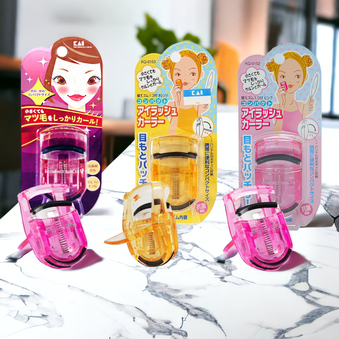 Uốn Cong Mi Thân Nhựa Kai Beauty Care KQ-0153 (Màu Vàng)