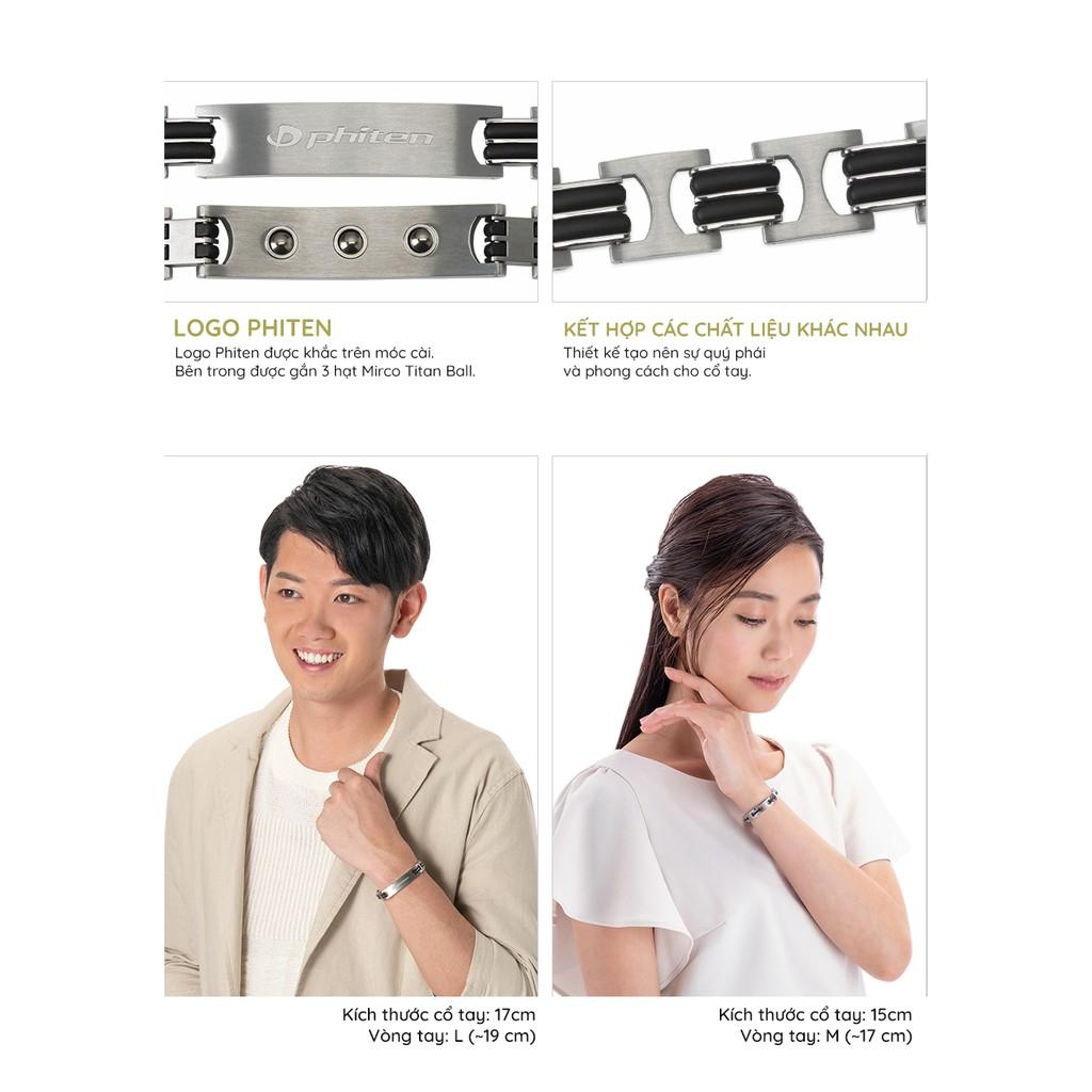 Vòng tay Phiten titanium hard coat metax (wide)  Mô tả sản phẩm:  Vòng tay Titan nguyên chất với công nghệ Metax. Đỉnh c