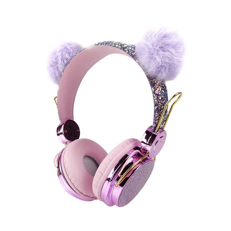 Dễ Thương Kỳ Lân Có Dây Tai Nghe Có Micro Bé Gái Daugther Nhạc Stereo Tai Nghe Máy Tính Di Động Điện Thoại Game Thủ Tai Nghe Trẻ Em Quà Tặng