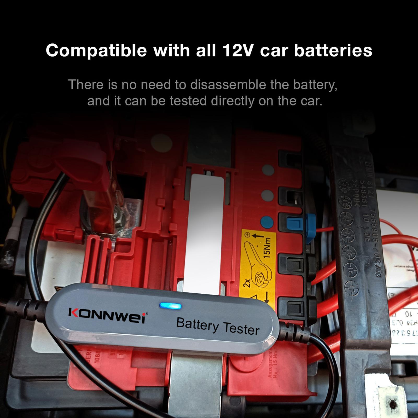 Wireless BK100 Car Battery Tester Battery Motorcycles