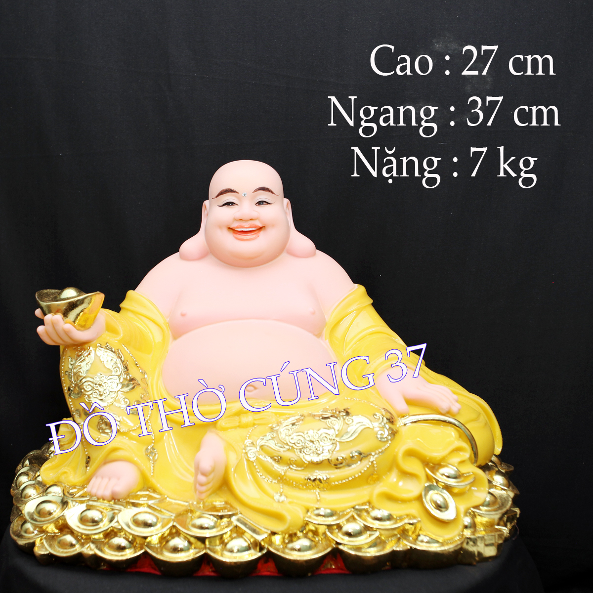 TƯỢNG PHẬT DI LẠC - ÁO VÀNG