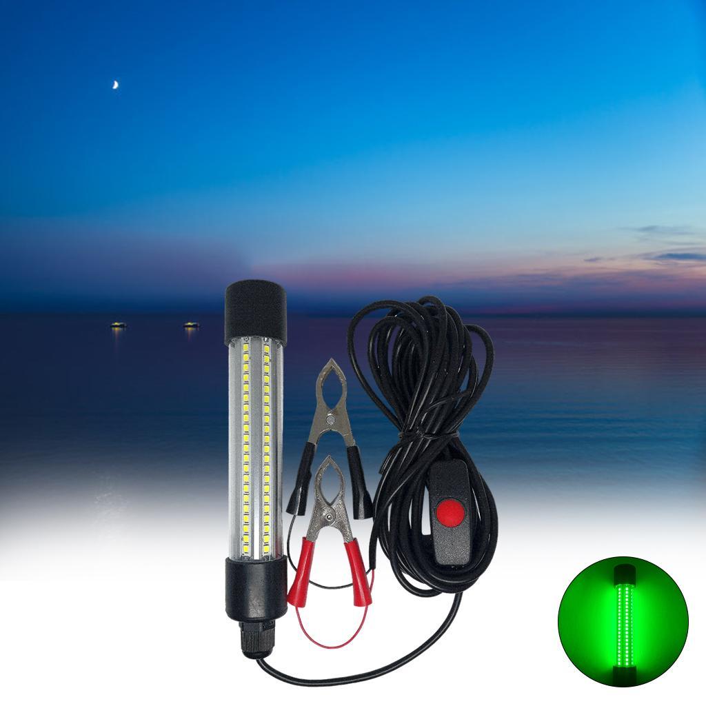 Super Bright Carp Fishing Light Underwater Deep Fishes Lamp Green light