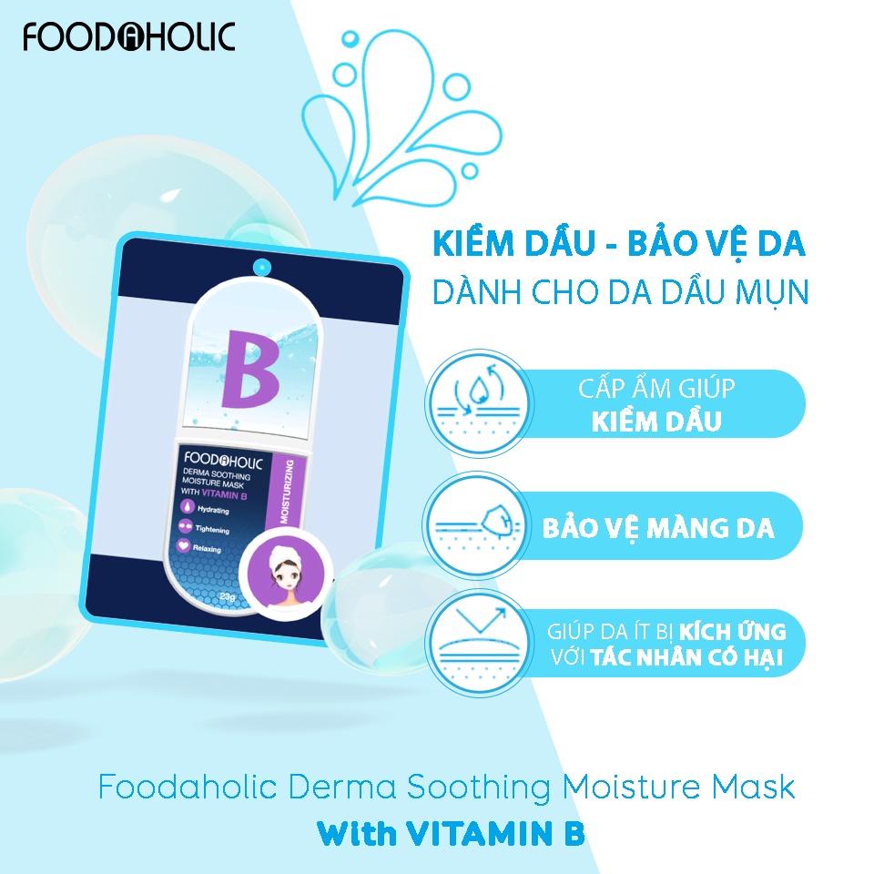 Combo 10 Mặt Nạ Dưỡng Chất Dưỡng Ẩm Cho Da (2 Blackpearl x 2 Bird's Nest x 3 Vitamin B x 3 Vitamin E) 23g x10