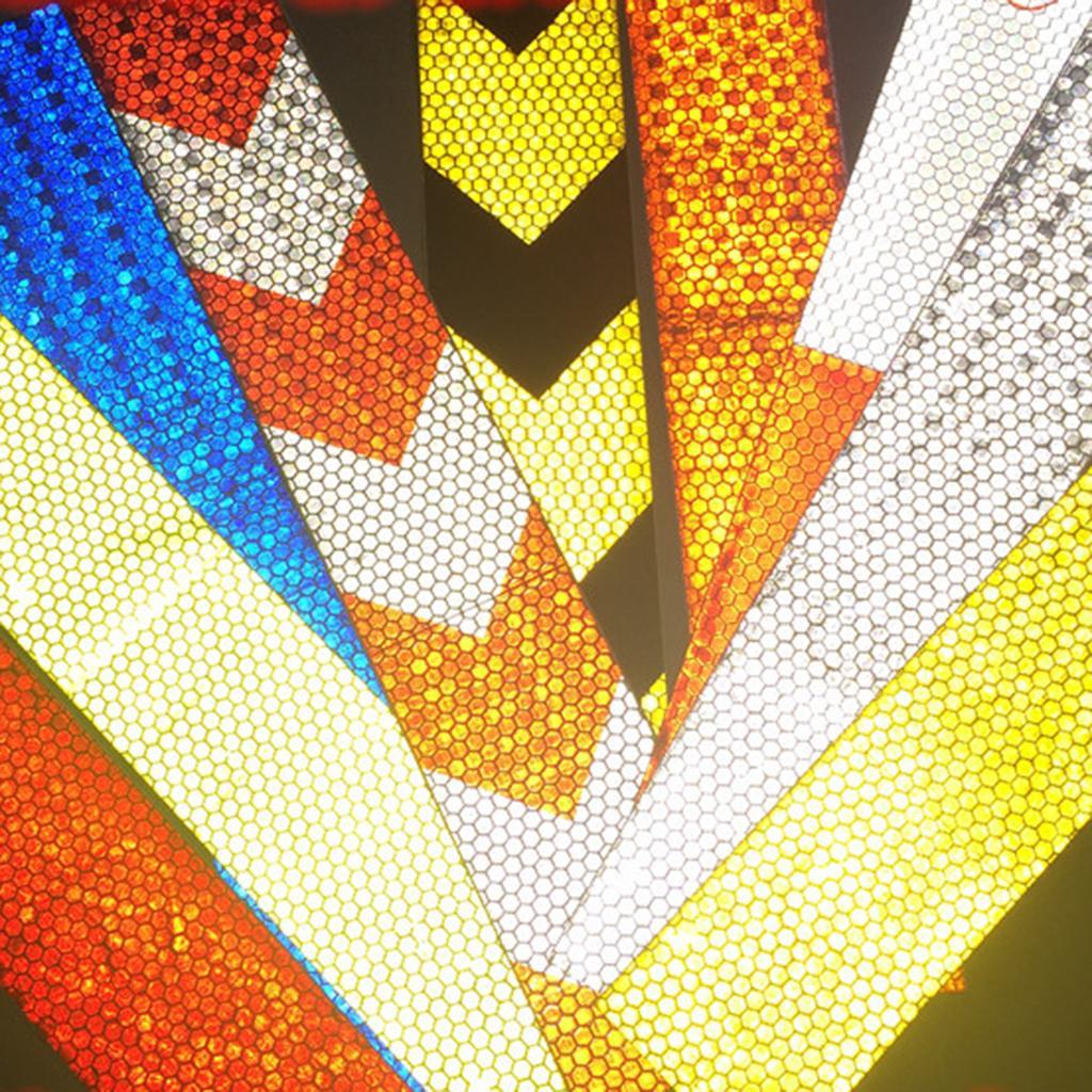 2X Car Truck 3M Reflective Safety Warning Conspicuity Tape Strip Sticker