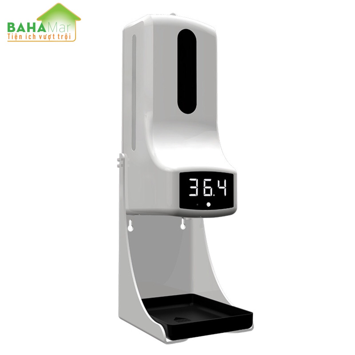 MÁY TÍCH HỢP 2 TRONG 1 ĐO NHIỆT ĐỘ VÀ PHUN CẢM ỨNG RỬA TAY KHỬ TRÙNG TỰ ĐỘNG K9Pro BAHAMAR