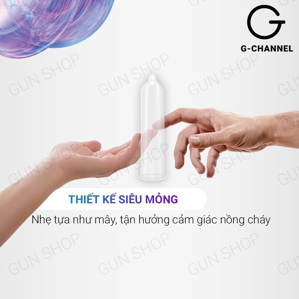Bao cao su Shell Intense siêu mỏng 0.04mm - Hộp 10 cái | SHELL CHÍNH HÃNG