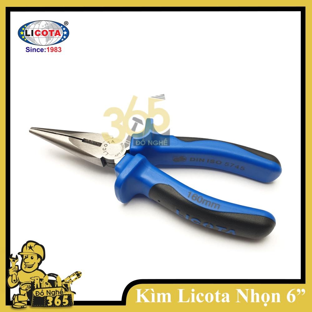 Kìm mũi nhọn 6&quot; (150mm) cao cấp Licota