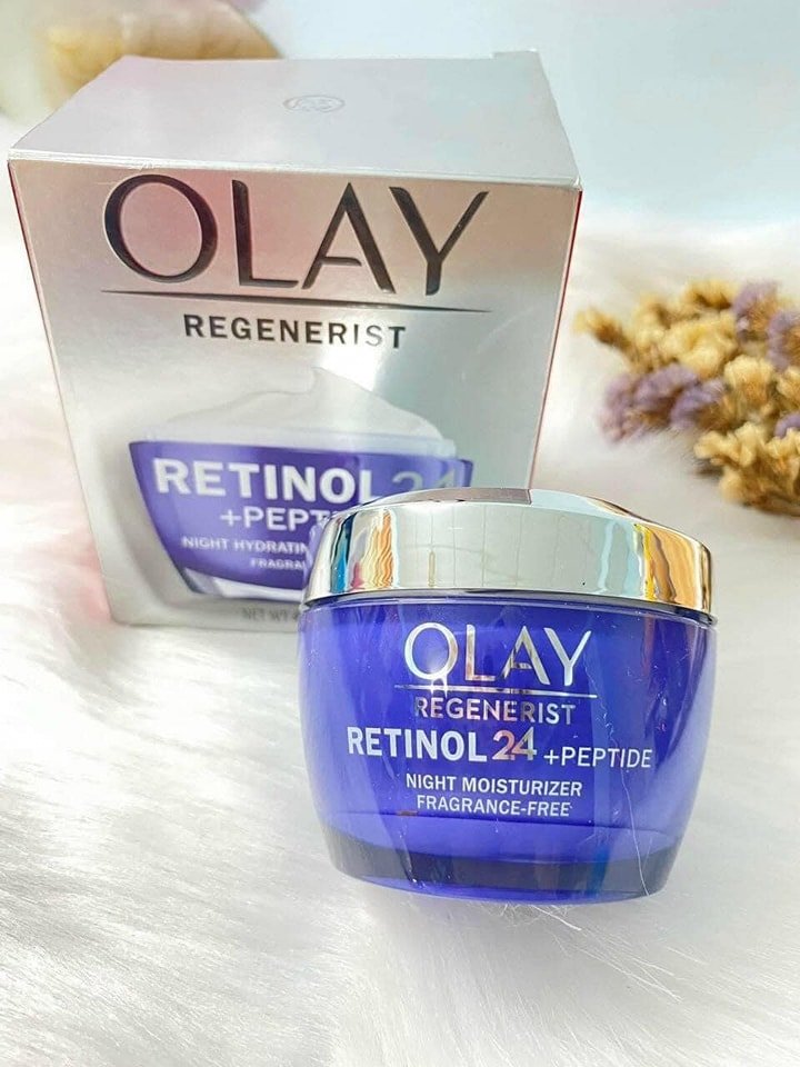 Kem Dưỡng Olay Retinol 24 Night Facial Moisturizer 48ml - bản mỹ mới