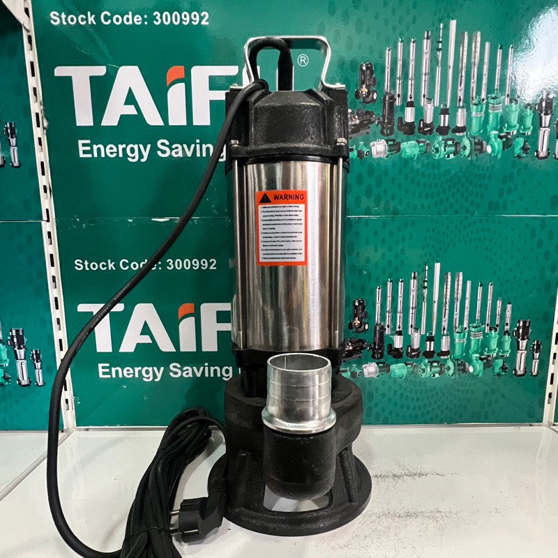 Máy bơm chìm nước thải cắt rác 1.5Kw Thân inox 304 Wini W.V1500D - Bảo hành 1 năm