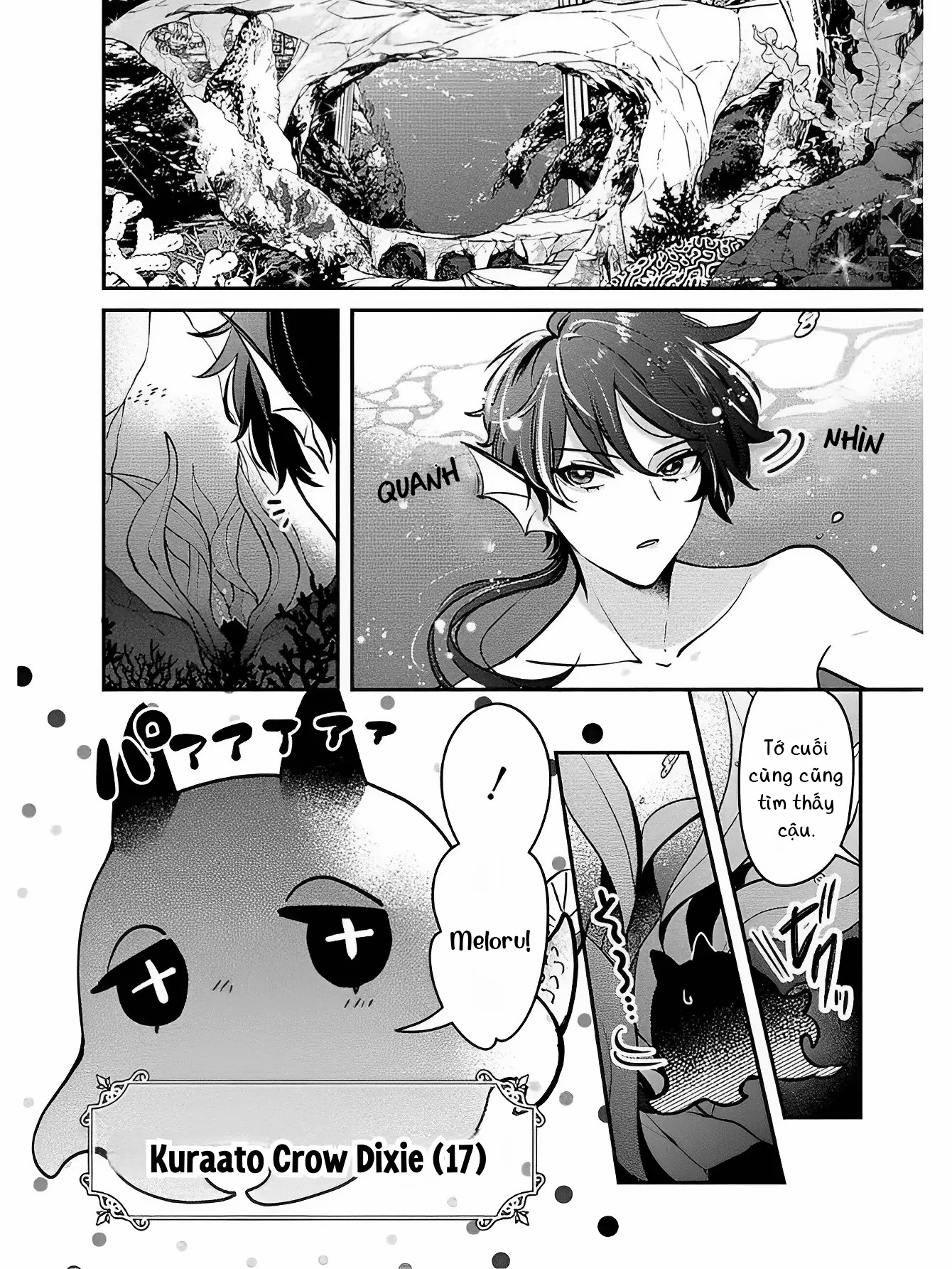 tiên cá, hoàng tử và mendako chapter 1 14