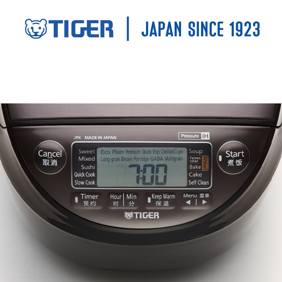 Nồi Cơm Điện Tử Cao Tần Tiger JPK-W10W 1 lít - Hàng chính hãng