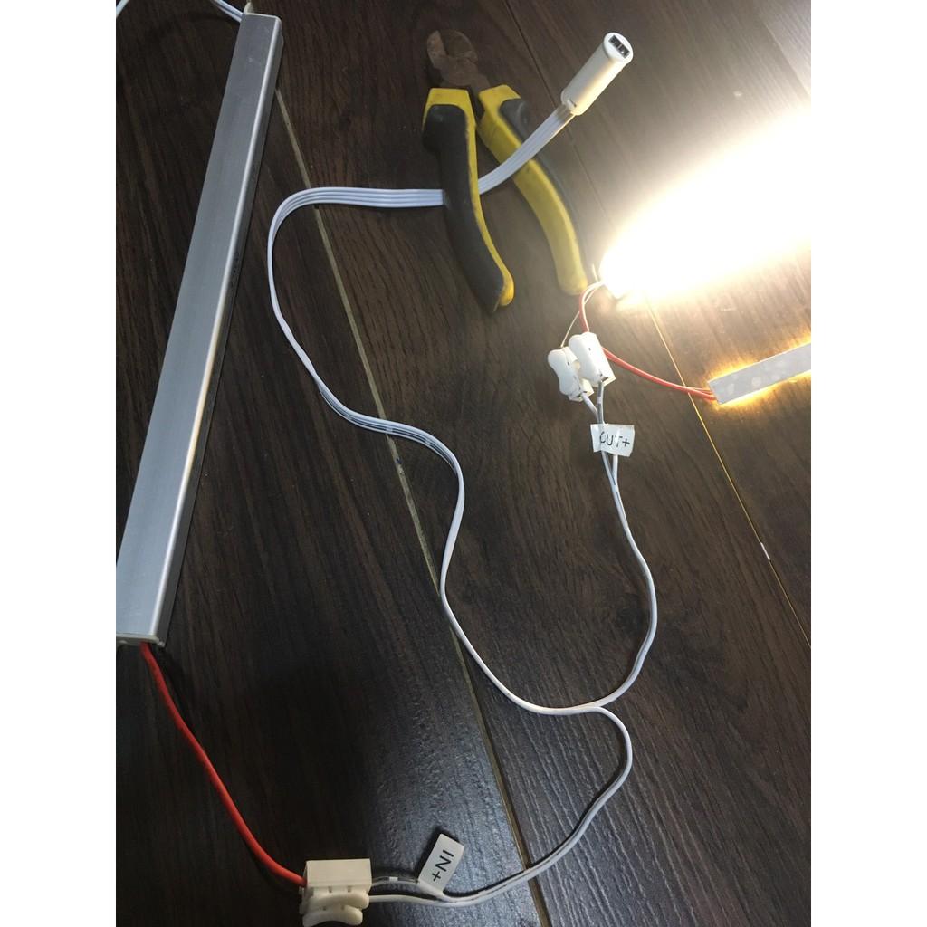 Dây dán 12V Led 2835, 3 Mầu, 10W/m, 5m,10m. Dùng cho thanh nhôm Led. Loại 120Led/m.