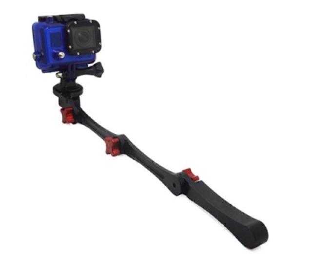 Gậy Nhôm Gập 3 Khúc Cho Camera Sjcam , Gopro, Xiaomi