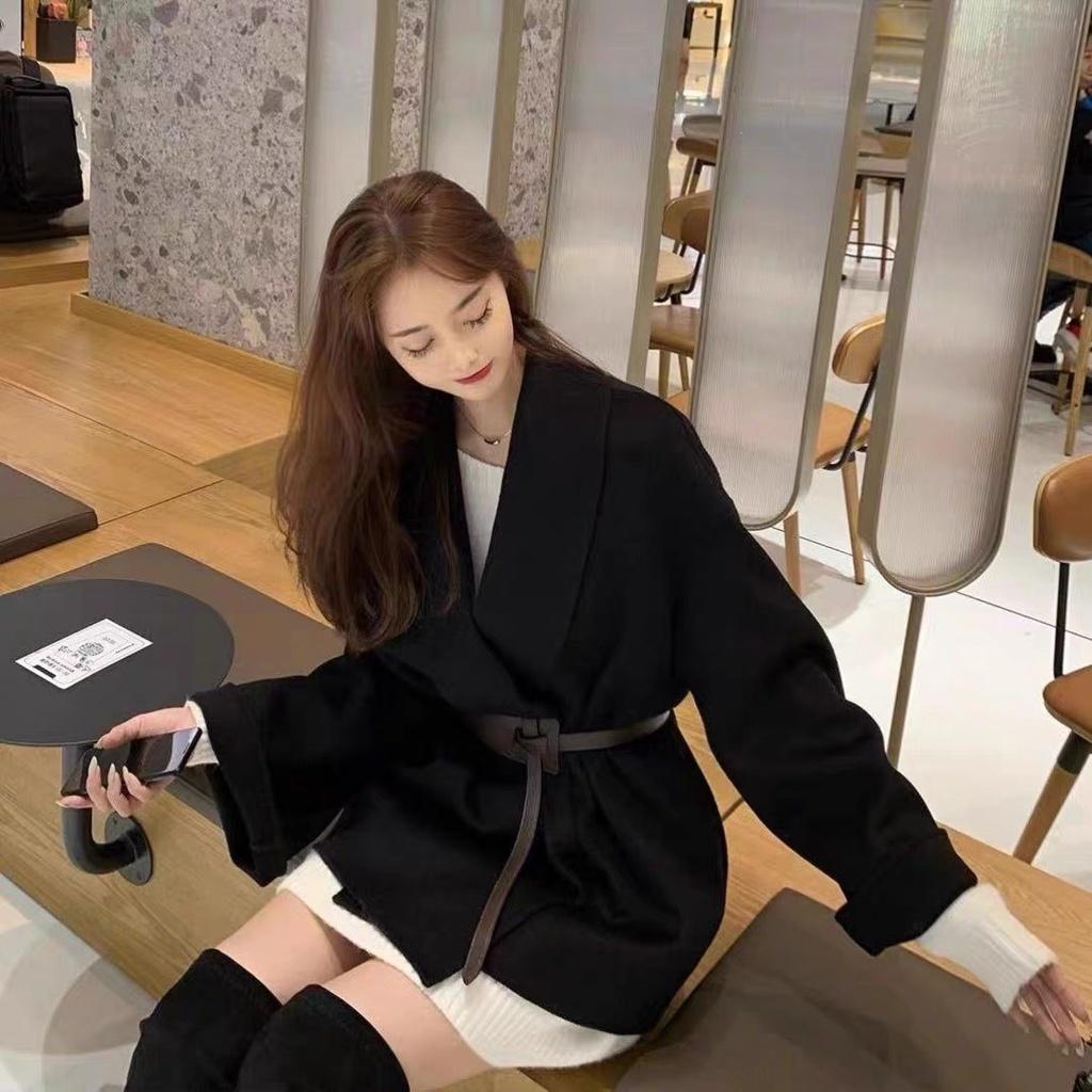 Đai thắt váy áo khoác Hàn Quốc nữ đơn giản sang chảnh