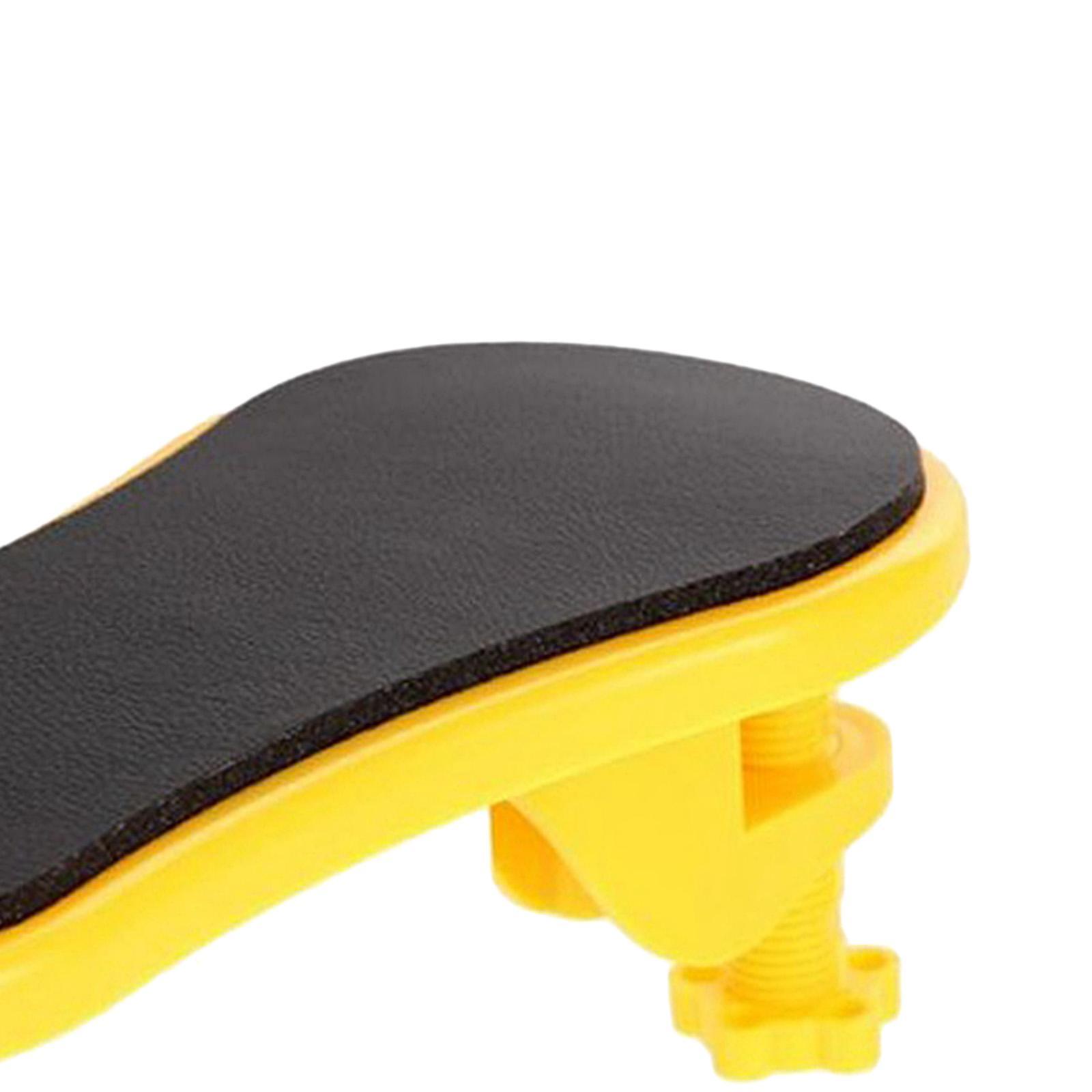 Computer Arm Mouse Pad Holder for Desk Computer Home yellow stlye 1