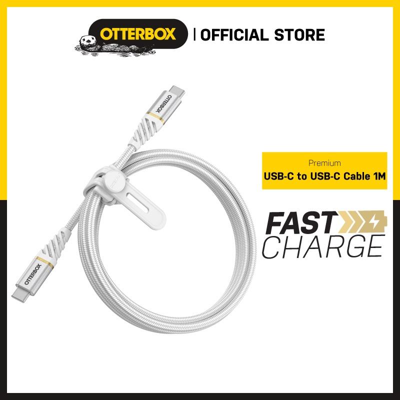 Cáp Sạc Nhanh OtterBox Premium USB-C to USB-C 1M - Hàng Chính Hãng