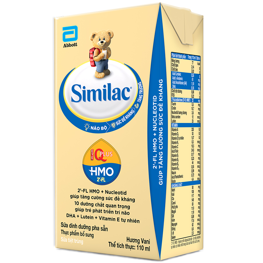 Lốc 04 Hộp Sữa Nước Abbott Similac 110ml