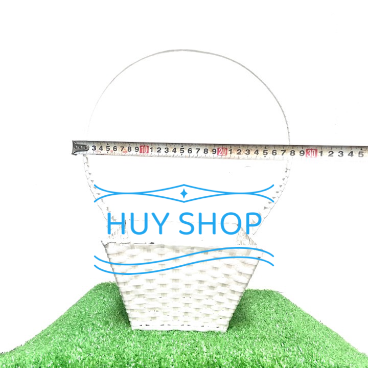 Giỏ Mây VUÔNG số 3  trang trí nhà cửa