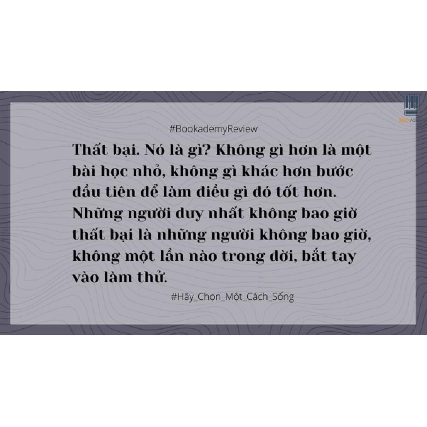 Hãy Chọn Một Cách Sống - Bản Quyền