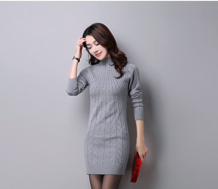 [FREE SHIP] Đầm len sang trọng quý phái - KT299 7