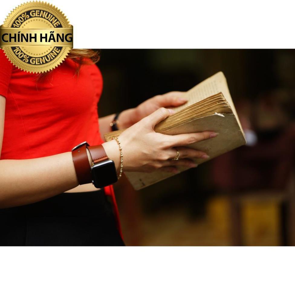 DÂY ĐỒNG HỒ ĐÔI DOUBLE STRAP DA BÒ THẬT CAO CẤP - CHÍNH HÃNG RAM LEATHER .