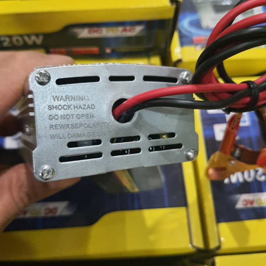 Bộ kích điện 12V lên 220V công suất 220W Inverter Loại tốt đủ công suất tích hợp cổng sạc USB 5V bộ chuyển đổi nguồn điện 12v lên 220v