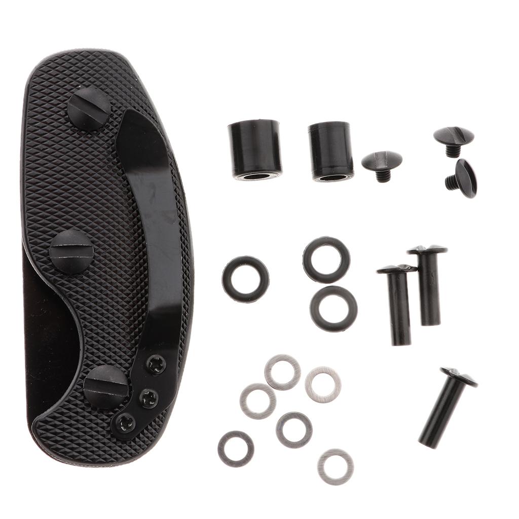 Outdoor Aluminium Alloy Key Holder Clip Carrier with Back Clip Hanging