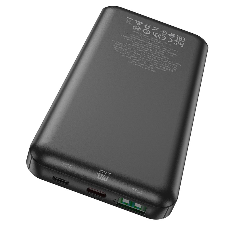 Pin Sạc Dự Phòng J102 Dung Lượng 10000mAh, Sạc Nhanh 20W,Cổng Type-C Sạc Nhanh 2 Chiều