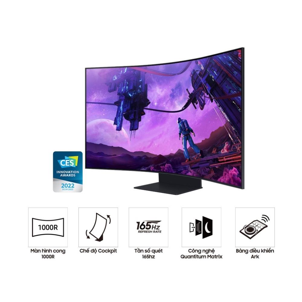 Màn hình cong Samsung Odyssey Ark 55 inch 2022 LS55BG970NEXXV - Hàng chính hãng