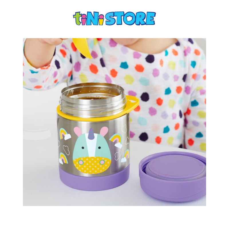 tiNiStore-Hộp đựng thức ăn giữ nhiệt Zoo Skip Hop - Unicorn 252382