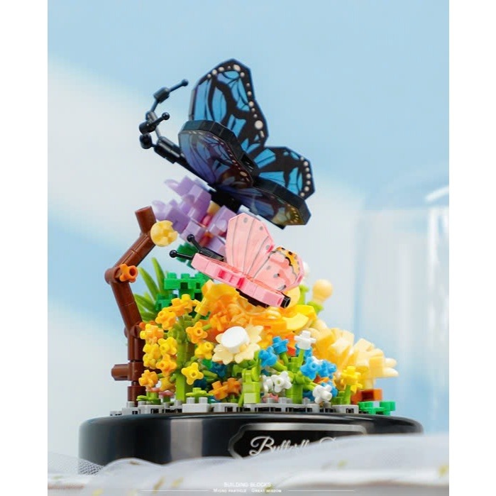 BALODY 16369 - Đồ chơi xếp hình con bướm 3D - Mô hình trang trí dễ thương