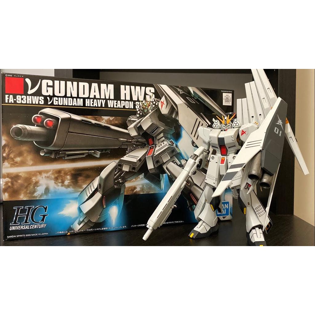Bộ đồ chơi mô hình lắp ráp gundam HG 1/144 HGUC Nu ν GUNDAM