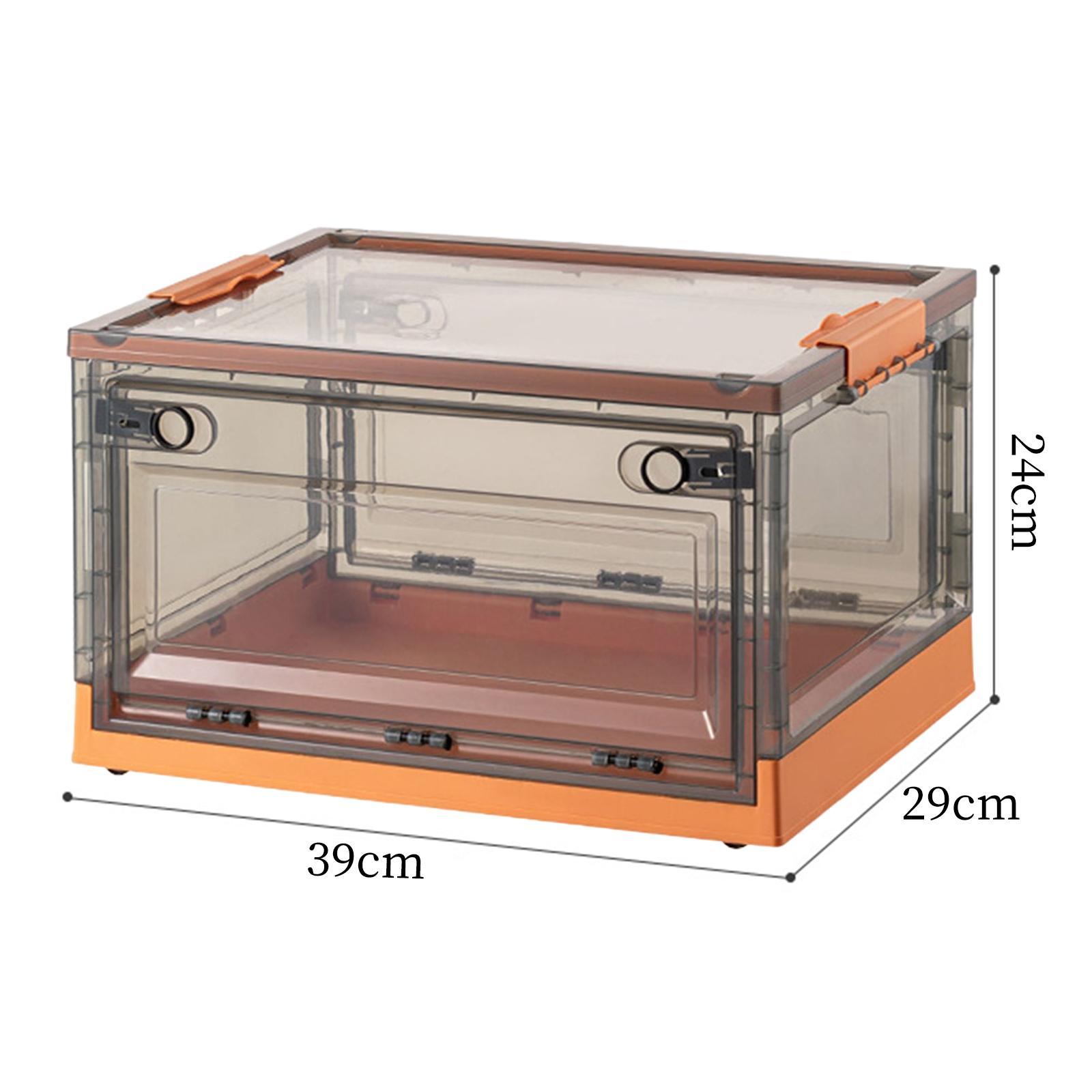 Multipurpose Folding Storage Box Stackable Storage Box for