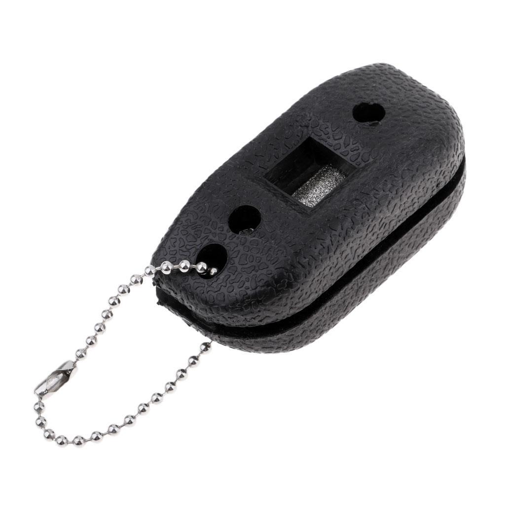 2X Ice Hockey Skate Sharpener Hand Held Blade Sharpener Edge Tool with Stone