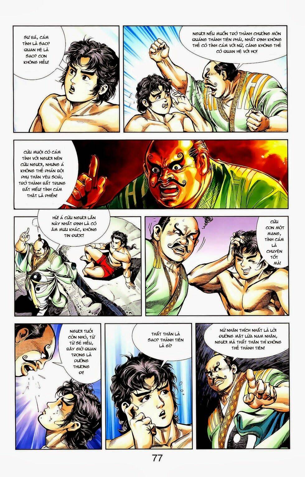 thiên tử truyền kỳ 1 - cơ phát khai chu bản chapter 12 16