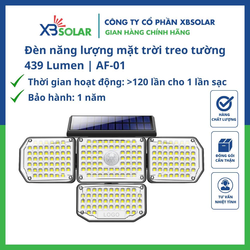 Đèn năng lượng mặt trời treo tường 439 Lumen AF-01 cảm biến tia hồng ngoại