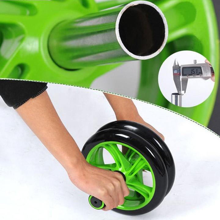 Con lăn tập bụng AB Wheel New Giảm Mỡ hiệu quả tại nhà + Tặng kèm thảm lót đầu gối