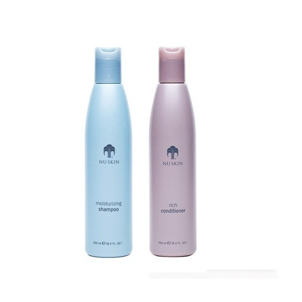 Bộ Dầu Gội Xả Nuskin Moisturizing Shampoo - 250ml + Nuskin Rich Conditioner - 250ml