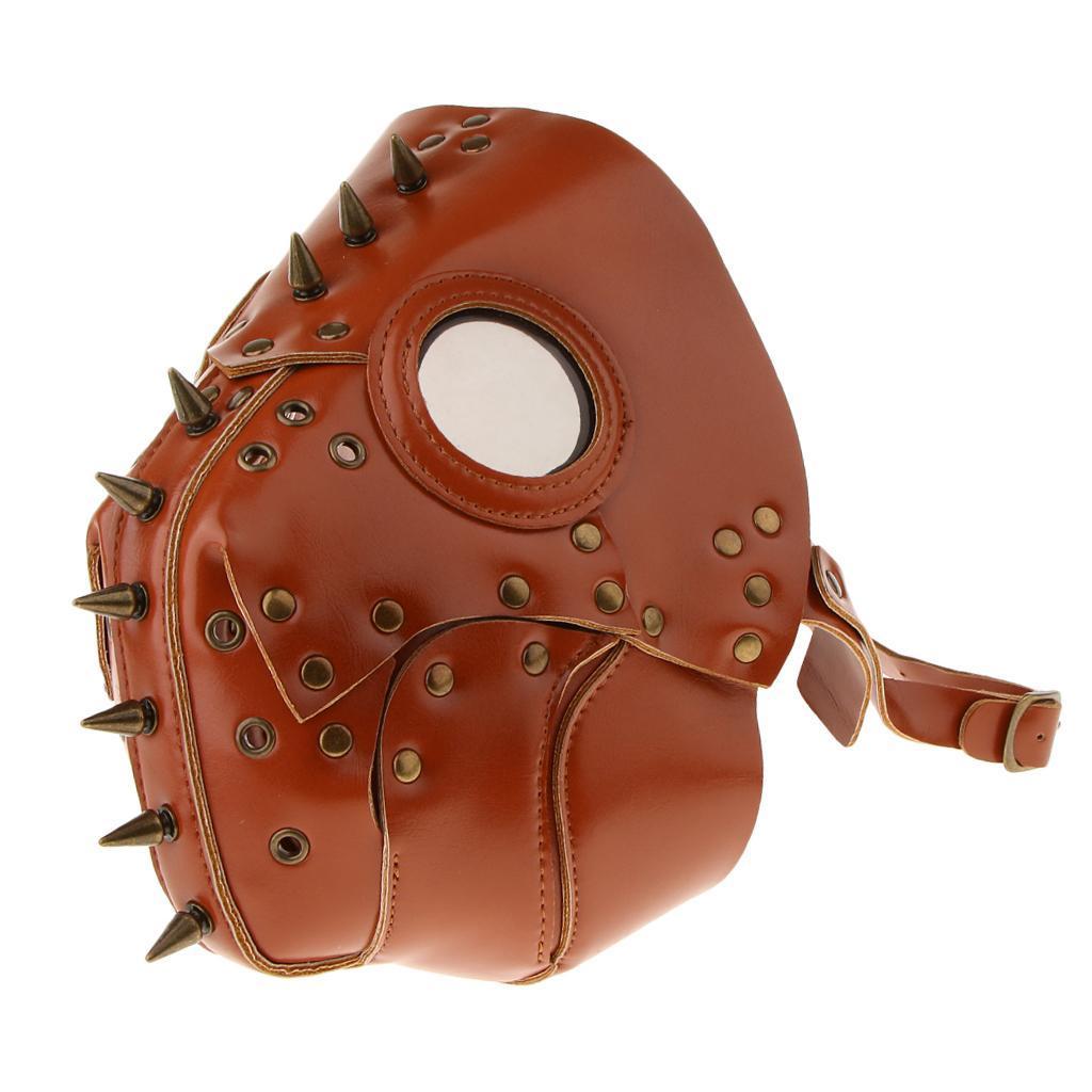 Gothic Steampunk Plague Head Mask Halloween Cosplay Party Props