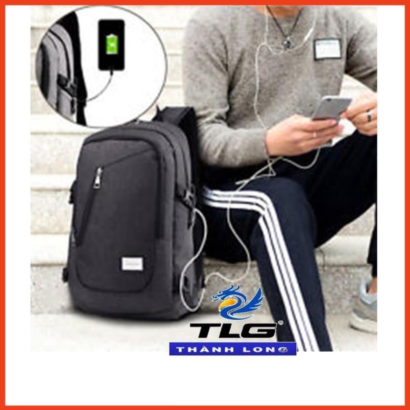 Balo TLG Nhập mã LONGTLG giảm 10% Balo thời trang kèm cổng sạc USB Đồ Da Thành Long TLG 208199