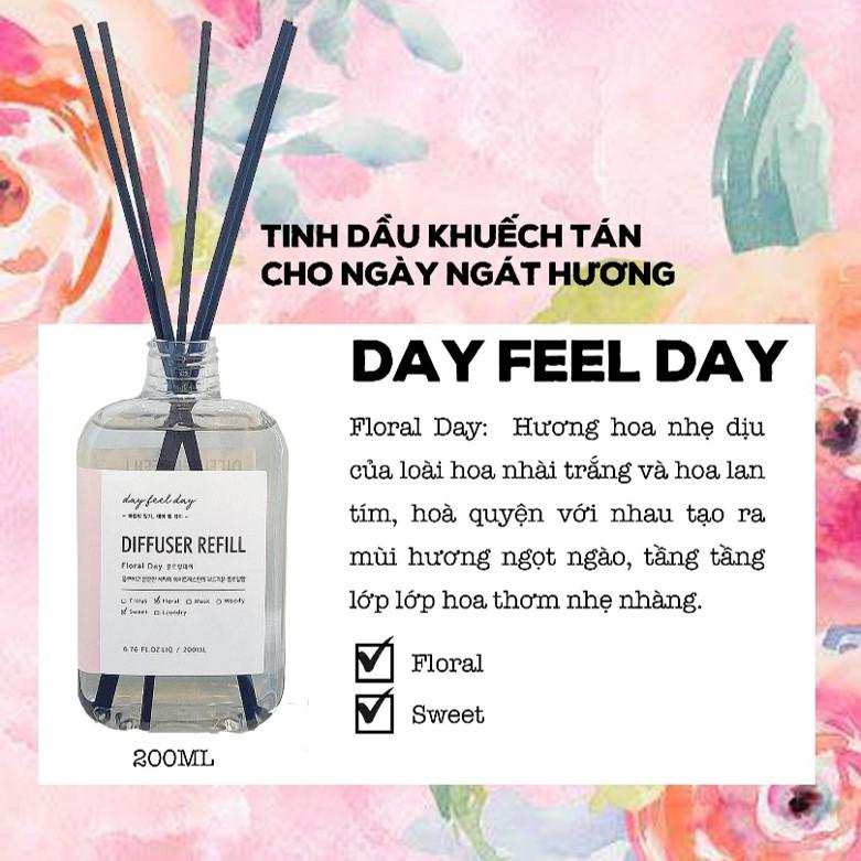 Tinh Dầu Thơm Phòng Hàn Quốc Aronica Refill Diffuser Day Feel Day 200ml