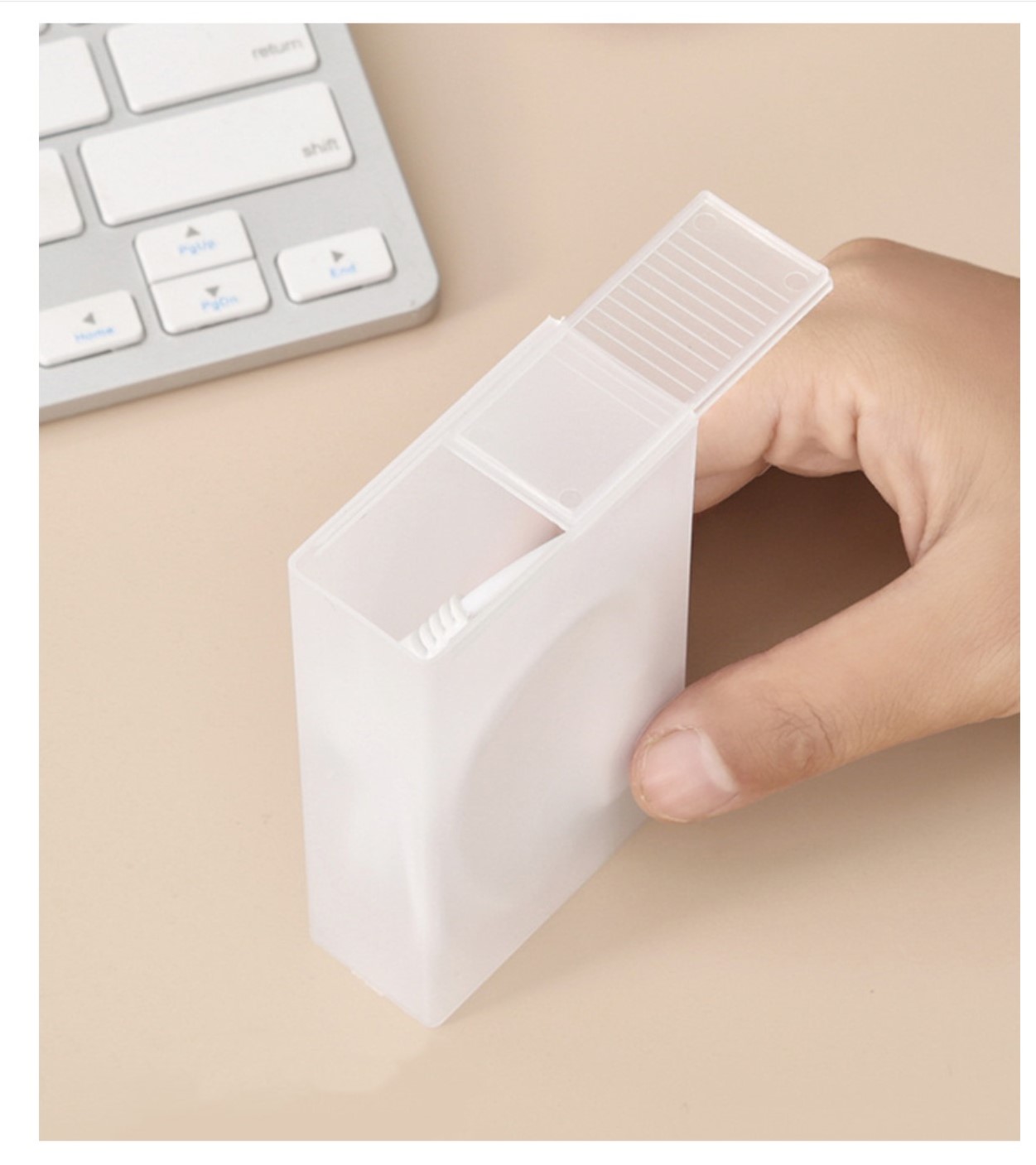 Set Khay và 5 hộp sắp xếp dây điện, cáp, tai nghe