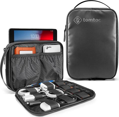 Túi đựng phụ kiện TOMTOC (USA) ELECTRONIC ORGANIZER cho iPad Mini/Tablet 7.9 inch - hàng chính hãng