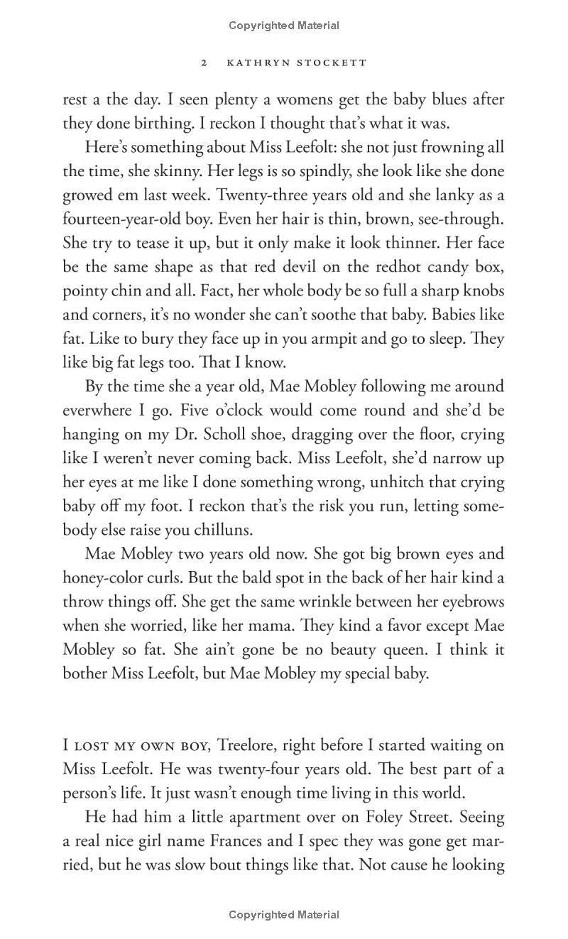 Sách ngoại văn: The Help (#1 New York Times Bestsellers)