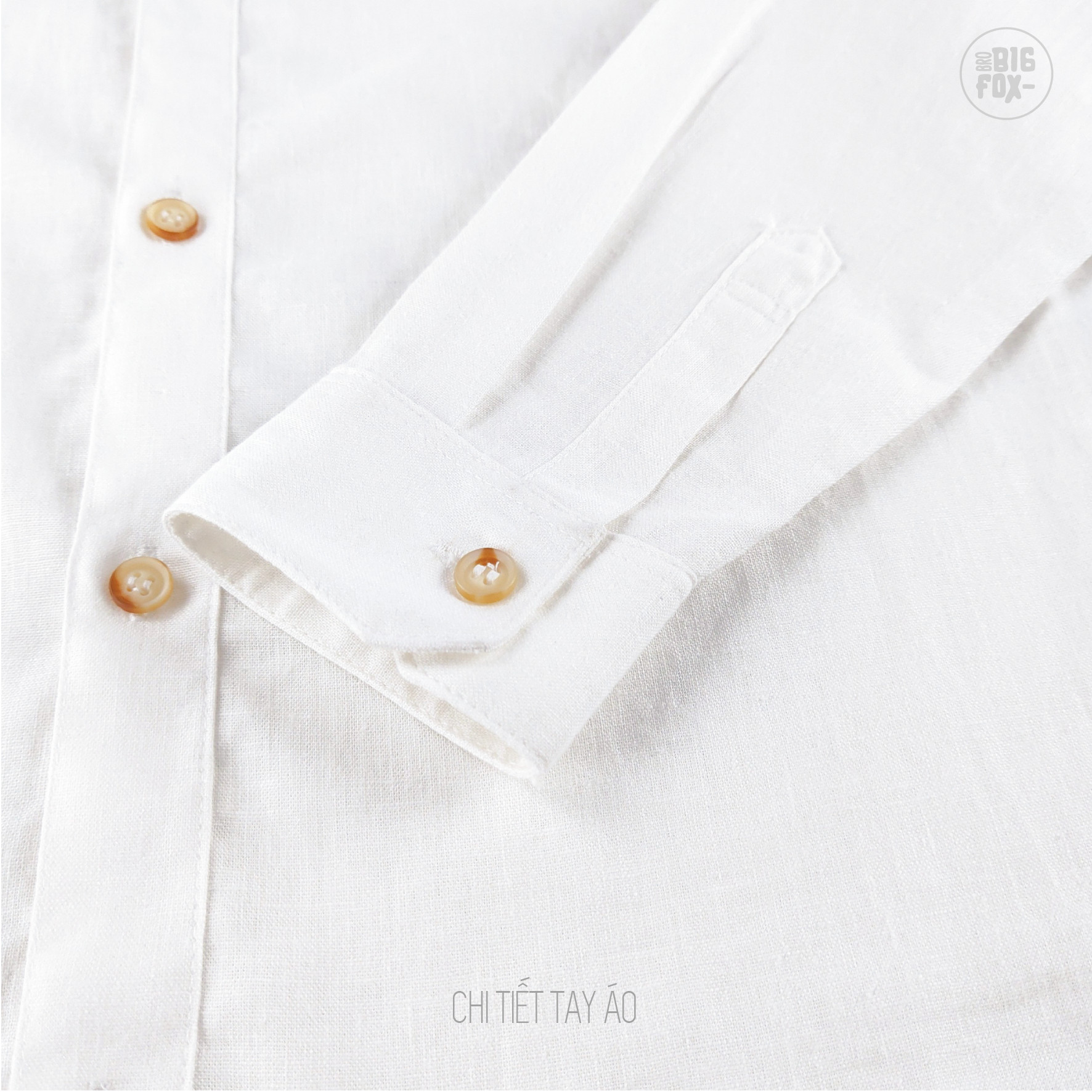 Áo sơ mi cho bé trai Bigfox-MissMeow, Chất liệu linen mềm mịn,họa tiết trơn, mặc chúc tết du xuân cực đẹp 5 – 11 tuổi