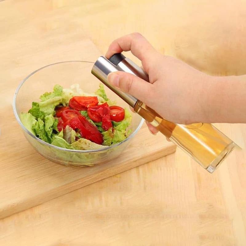 Bình xịt dầu ăn dung tích 100ml CKO109, Hàng chính hãng, kèm phểu và cọ rửa, thiết kế nhỏ gọn, vòi phun sương - JoyMall