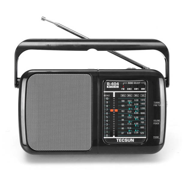 Radio Tecsun R-404 (Hàng nhập khẩu)