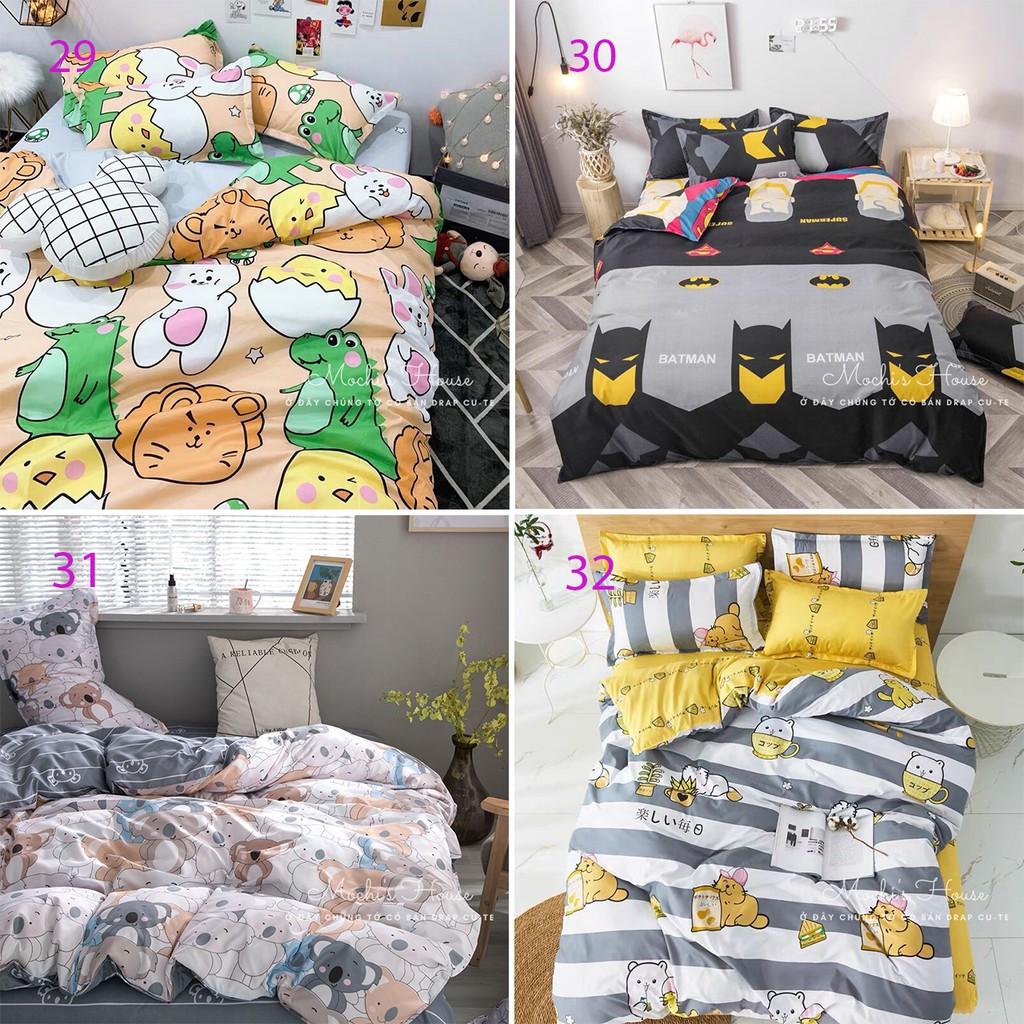 MẪU CỰC CUTE BỘ GA GỐI COTON POLY NHẬP KHẨU