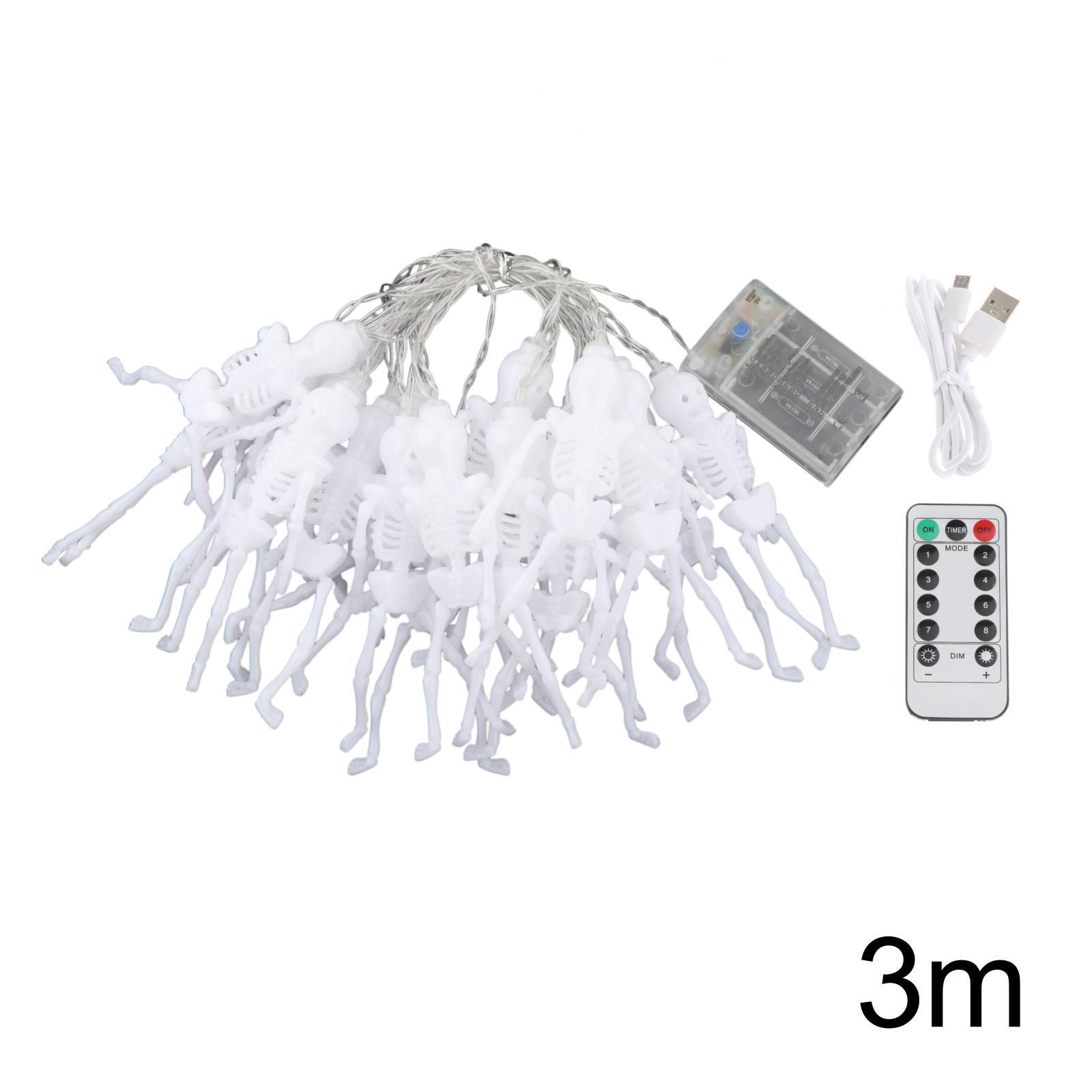 Halloween String Lights Decorations for Fireplace Horror Atmosphere